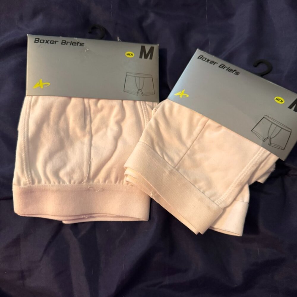 Pair of Men's Briefs Size Medium NEW White Underwear